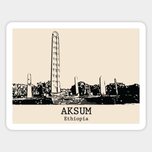 Aksum - Ethiopia Magnet